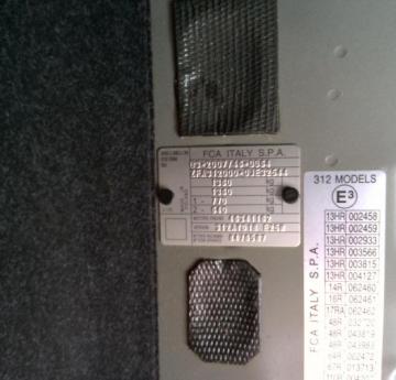 FIAT 500 SERIE 8 EURO 6D-TEMP GRISE